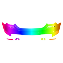 Zderzak tył BMW 3 F30, F31, F80 Sedan 11-19r.