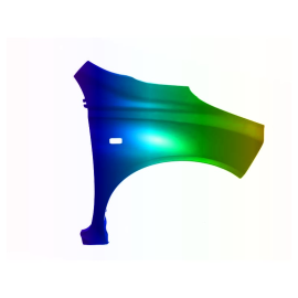 Błotnik przód P NISSAN MICRA III K12 03-10r.