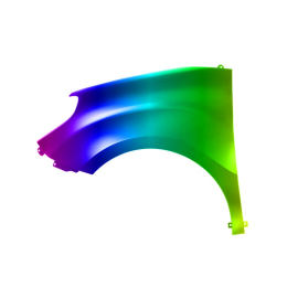 Błotnik przód L FIAT DOBLO II 14r. -