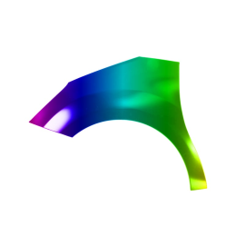 Błotnik przód L CITROEN C3 II, DS3 09-16r.