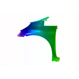 Błotnik przód L HONDA JAZZ III 11-15r.