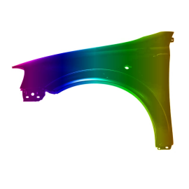 Błotnik przód L OPEL ASTRA G 98-09r.