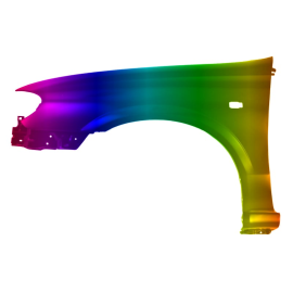 Błotnik przód L NISSAN ALMERA II N16 00-02r.