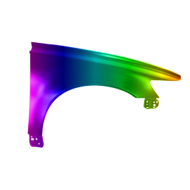 Błotnik przód P VOLVO S40 II, V50 04-12r.