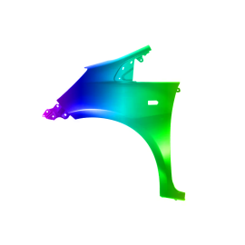 Błotnik przód L HONDA JAZZ III 08-11r.