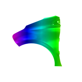 Błotnik przód L PEUGEOT 208 12-18r.