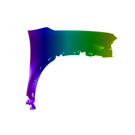 Błotnik przód P CITROEN C5 AIRCROSS 18-21r.