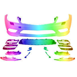 Zderzak przód MERCEDES C-KLASA W204 11-13r.