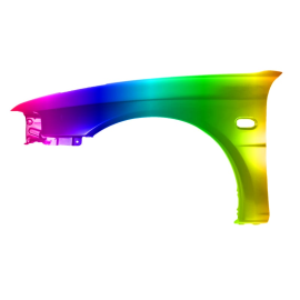 Błotnik przód L MITSUBISHI LANCER VI 97-03r.