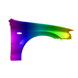 Błotnik przód P MAZDA 323 VI BJ 01-04r.