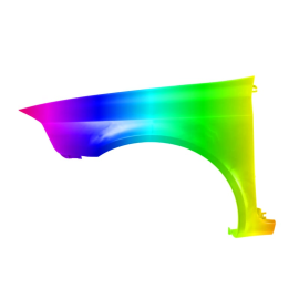 Błotnik przód L RENAULT LAGUNA II 05-07r.