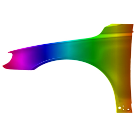 Błotnik przód L VOLVO S80 II, V70 III 06-13r.