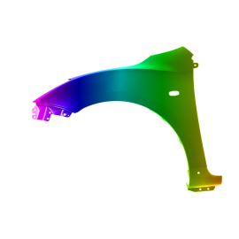 Błotnik przód L MAZDA 3 BL 09-11r.