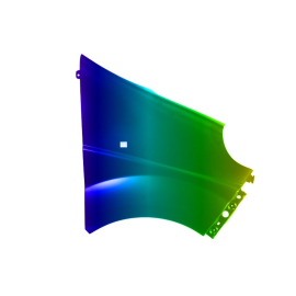 Błotnik przód P NISSAN PRIMASTAR X83, OPEL VIVARO, RENAULT TRAFIC II 01-16r.