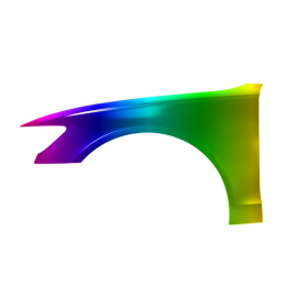 Błotnik przód AUDI A6 C7 10-18r.