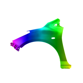 Błotnik MAZDA 2 DE 07-15r.