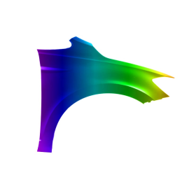 Błotnik przód P VW TOURAN II 15r. -