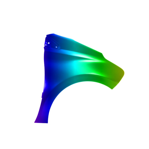 Błotnik przód P PEUGEOT 208 12-18r.