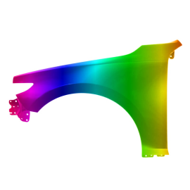 Błotnik przód L MAZDA 3 BP Sedan 19r. -