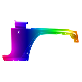 Błotnik przód P JEEP WRANGLER III JK 06-17r.