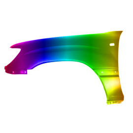 Błotnik przód L TOYOTA LAND CRUISER FJ100 98-07r.