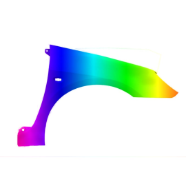 Błotnik przód P PEUGEOT 307 00-05r.