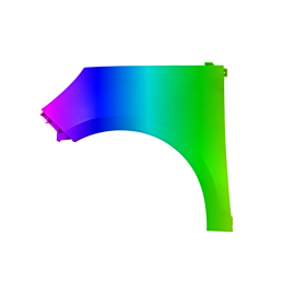 Błotnik przód l RENAULT GRAND SCENIC III Ph II, GRAND SCENIC III Ph III, SCENIC III Ph III 12-16r.