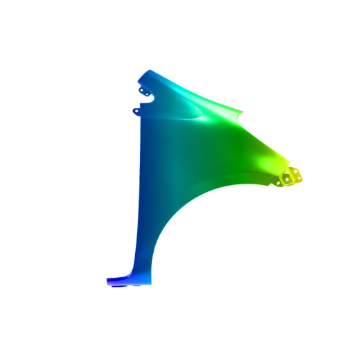 Błotnik przód P TOYOTA IQ 09-15r.