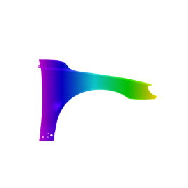 Błotnik przód P VOLVO S80 II, V70 III 06-13r.