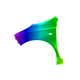 Błotnik przód L NISSAN MICRA III K12 03-10r.