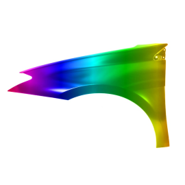 Błotnik przód L RENAULT LAGUNA III 07-15r.