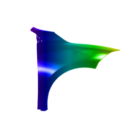 Błotnik przód P RENAULT MEGANE III Ph I, MEGANE III Ph II, MEGANE III Ph III 08-15r.