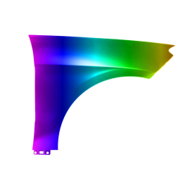 Błotnik przód P MERCEDES M/ML-KLASA W166 11-15r.