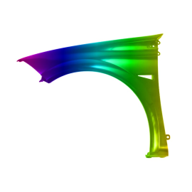 Błotnik przód L RENAULT MEGANE II 02-09r.