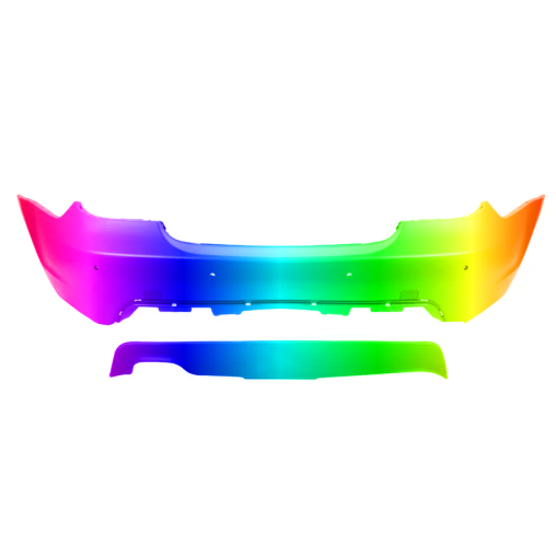 Zderzak tył BMW 5 E60, E61 Sedan 07-10r.