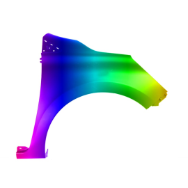 Błotnik przód P RENAULT CLIO IV Ph I, CLIO IV Ph II 12-19r.