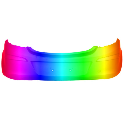 Zderzak tył OPEL CORSA D 3D 06-14r.