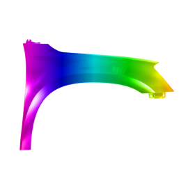 Błotnik przód P SKODA YETI 13-17r.