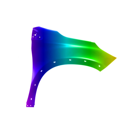 Błotnik przód P PEUGEOT 2008 I 16-19r.