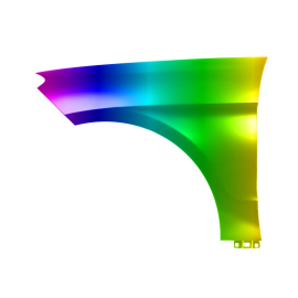Błotnik przód L MERCEDES M/ML-KLASA W166 11-15r.