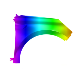 Błotnik przód P RENAULT CLIO V Ph I 19r. -