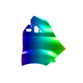 Błotnik przód P FORD TRANSIT / TOURNEO CUSTOM 17r. -