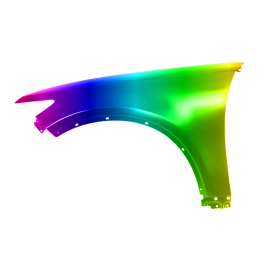 Błotnik przód L INFINITI FX S50 03-08r.