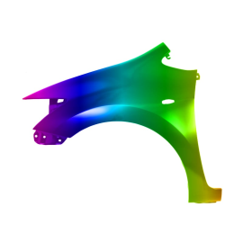 Błotnik przód L TOYOTA AURIS E15 07-10r.