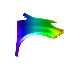 Błotnik przód P TOYOTA SIENNA 10-17r.