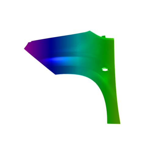 Błotnik przód L CITROEN BERLINGO III, OPEL COMBO E, PEUGEOT PARTNER III 18r. -