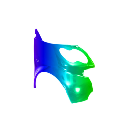 Błotnik przód P SMART FORTWO 450 04-07r.