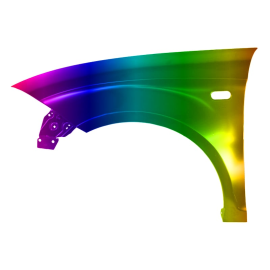 Błotnik przód L SEAT ALTEA, ALTEA XL, TOLEDO III 5P 04-15r.