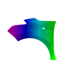 Błotnik przód L CITROEN C3 PICASSO 09-13r.