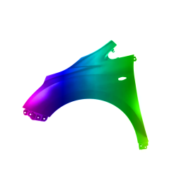 Błotnik przód L TOYOTA VERSO 09-12r.